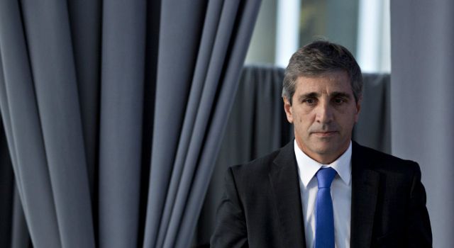 Luis Caputo renunció este martes a la presidencia del Banco Central.