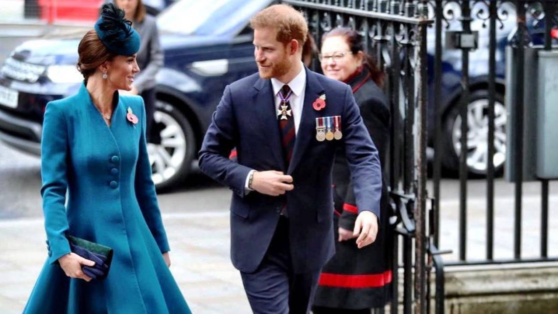 Guerra de cuñados Kate Middleton y el príncipe Harry se encontraron