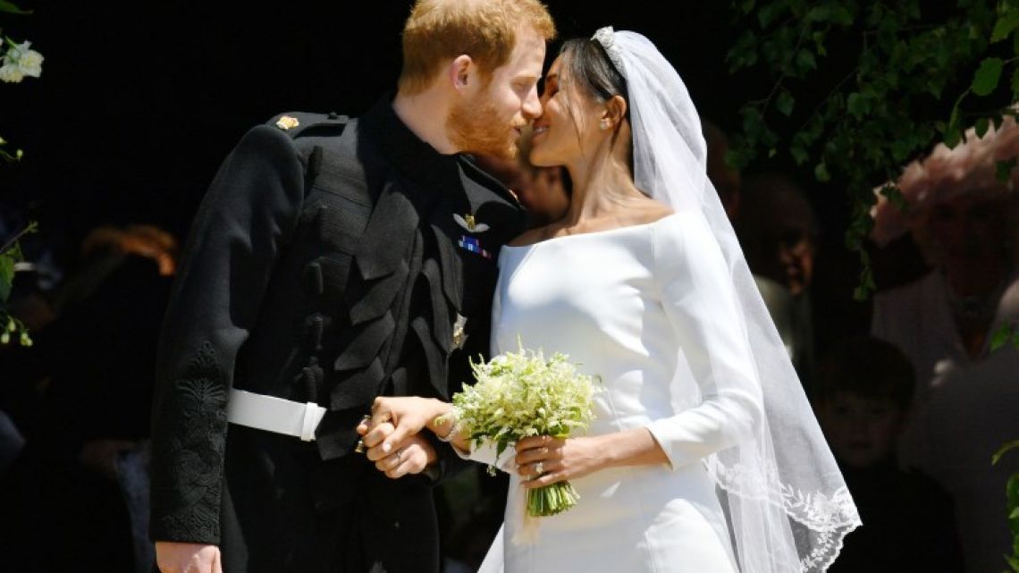 Meghan Markle Y El Pr Ncipe Harry Celebraron Su Primer Aniversario Con