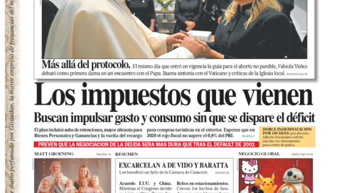 La Tapa Del Diario Perfil De Este S Bado De Diciembre Perfil