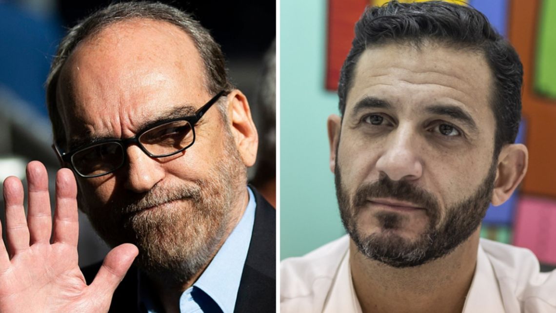 El cruce entre Fernando Iglesias y Matías Tombolini Comparabas a