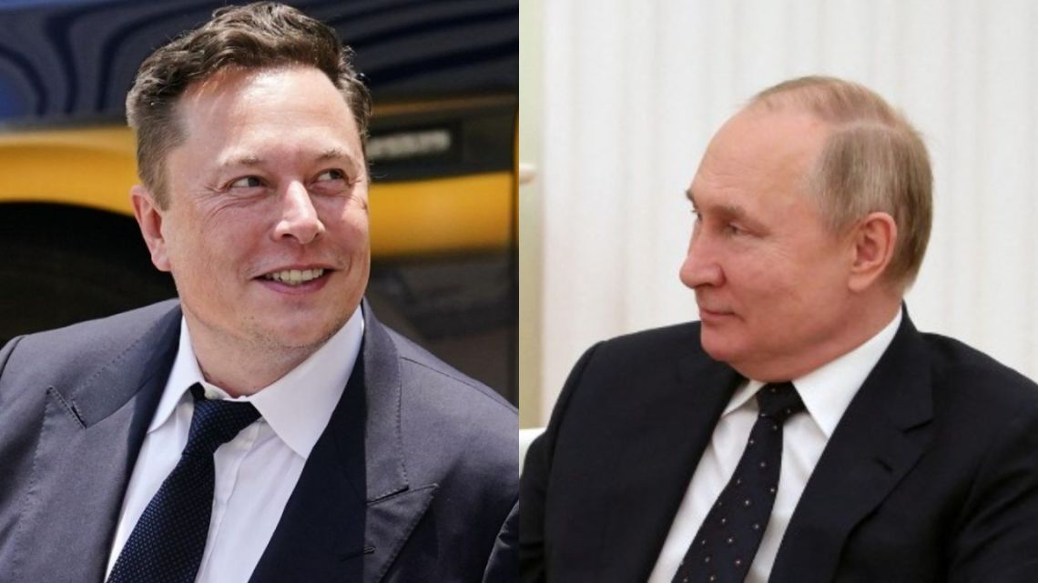 Elon Musk desafió a un combate cuerpo a cuerpo a Vladimir Putin con