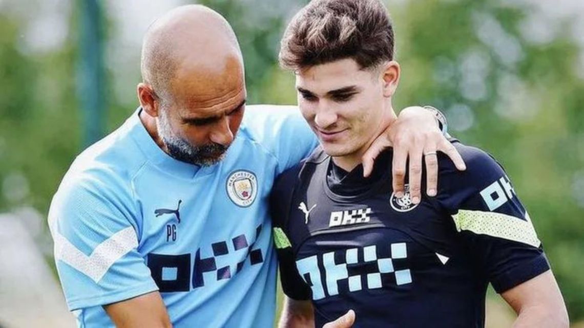 El Tremendo Elogio De Pep Guardiola A Juli N Lvarez