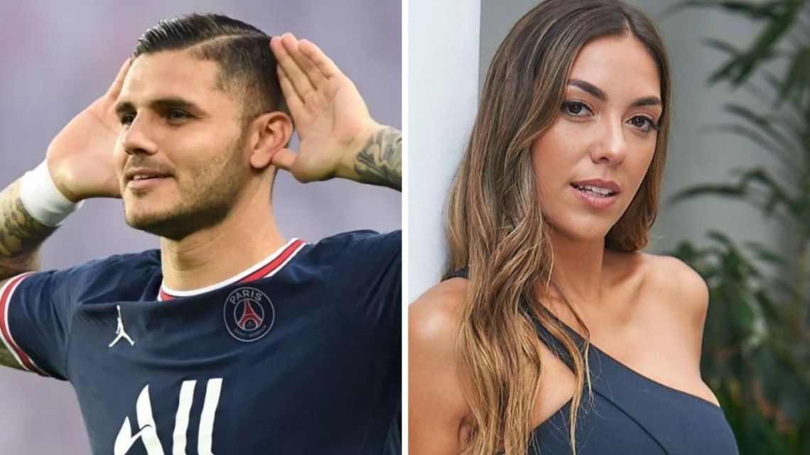 Mauro Icardi y Floppy Tesouro las pruebas de que el futbolista está