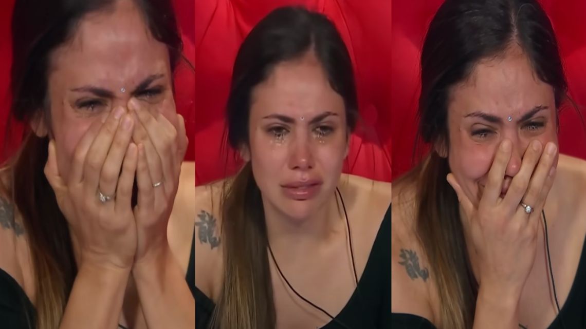 Romina rompió en llanto al ver el video de sus hijas en Gran Hermano
