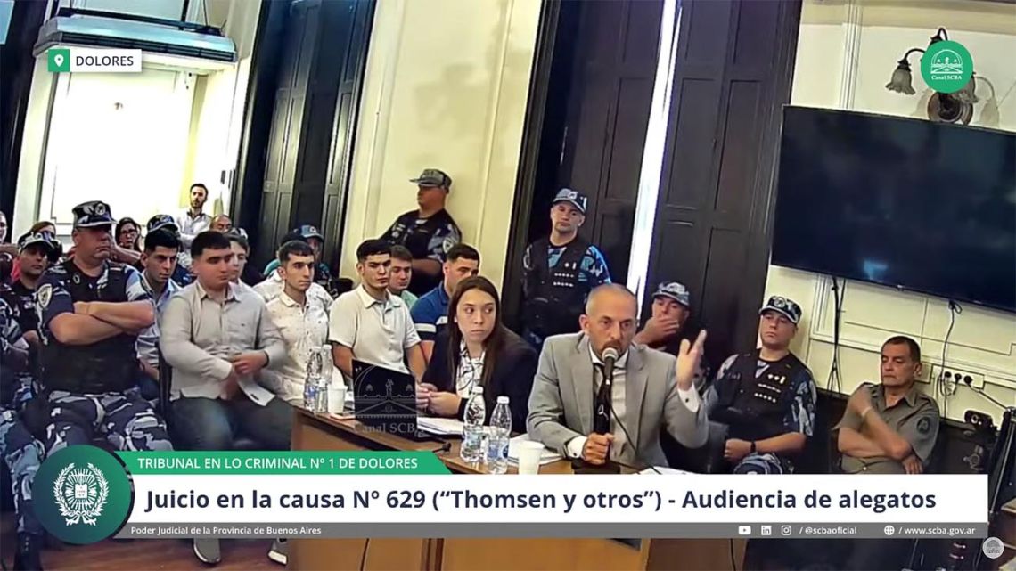 Juicio por Báez Sosa el llanto de Thomsen y las disculpas de los