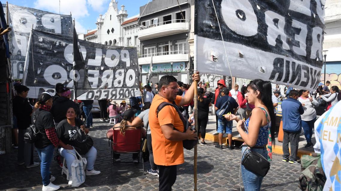 Otra marcha piquetera para la semana próxima contra el ajuste Perfil