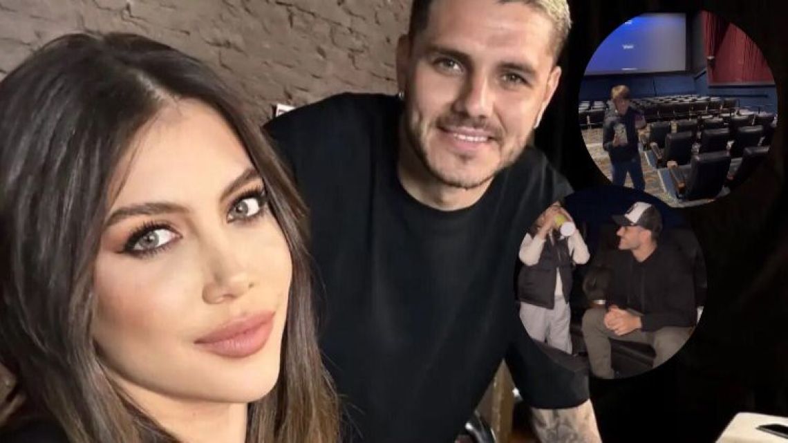 Wanda Nara Y Mauro Icardi Alquilaron Una Sala De Cine Solo Para Ellos Y