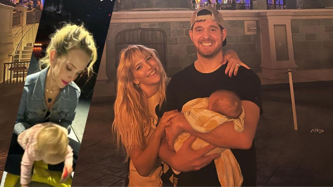 Cielo la hija menor de Luisana Lopilato y Michael Bublé quiere seguir