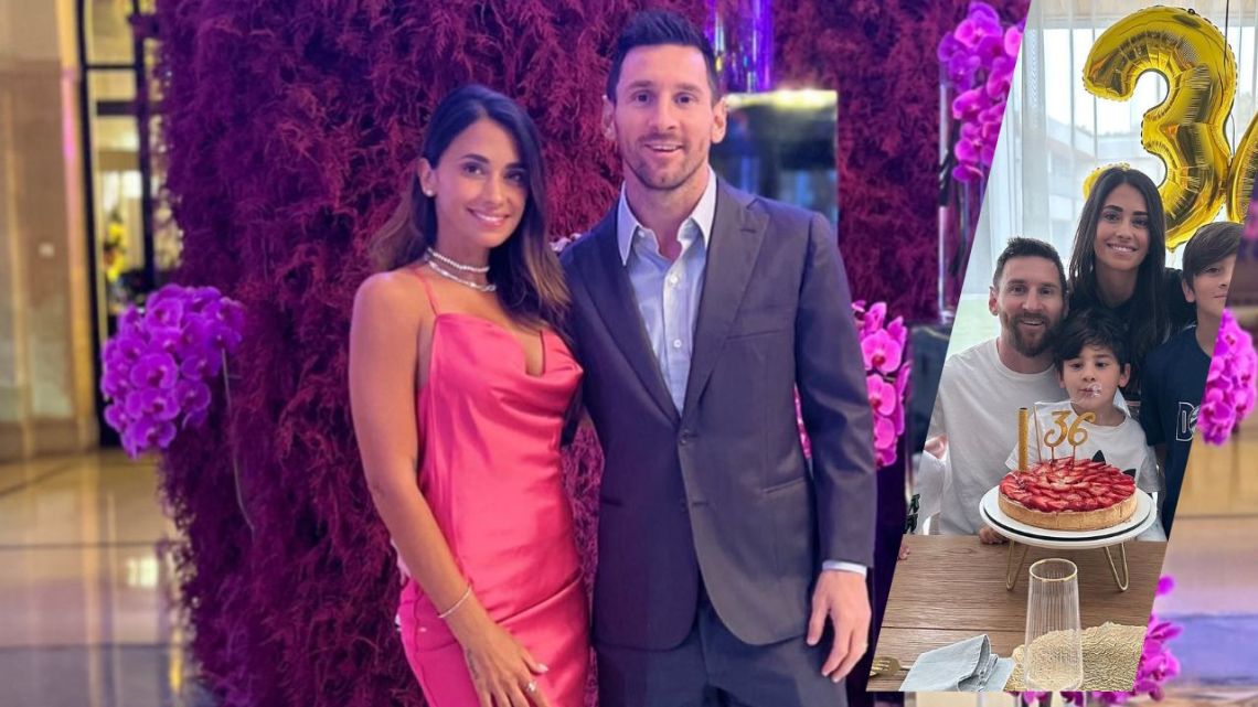 Antonela Roccuzzo A Lionel Messi En Su Cumplea Os Te Amamos Infinito