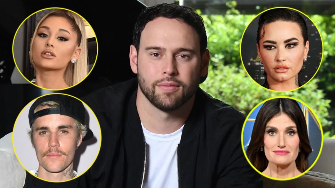 Qué pasa con Scooter Braun Demi Lovato Justin Bieber Ariana Grande