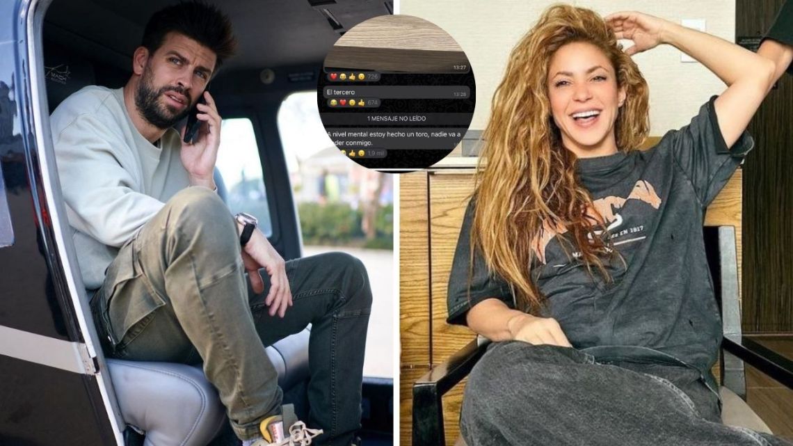 Shakira sacó El Jefe y Gerard Piqué mostró superación Estoy hecho