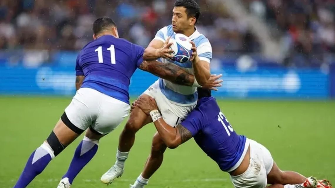 Argentina derrotó 19 10 a Samoa con mucho sufrimiento en el Mundial de