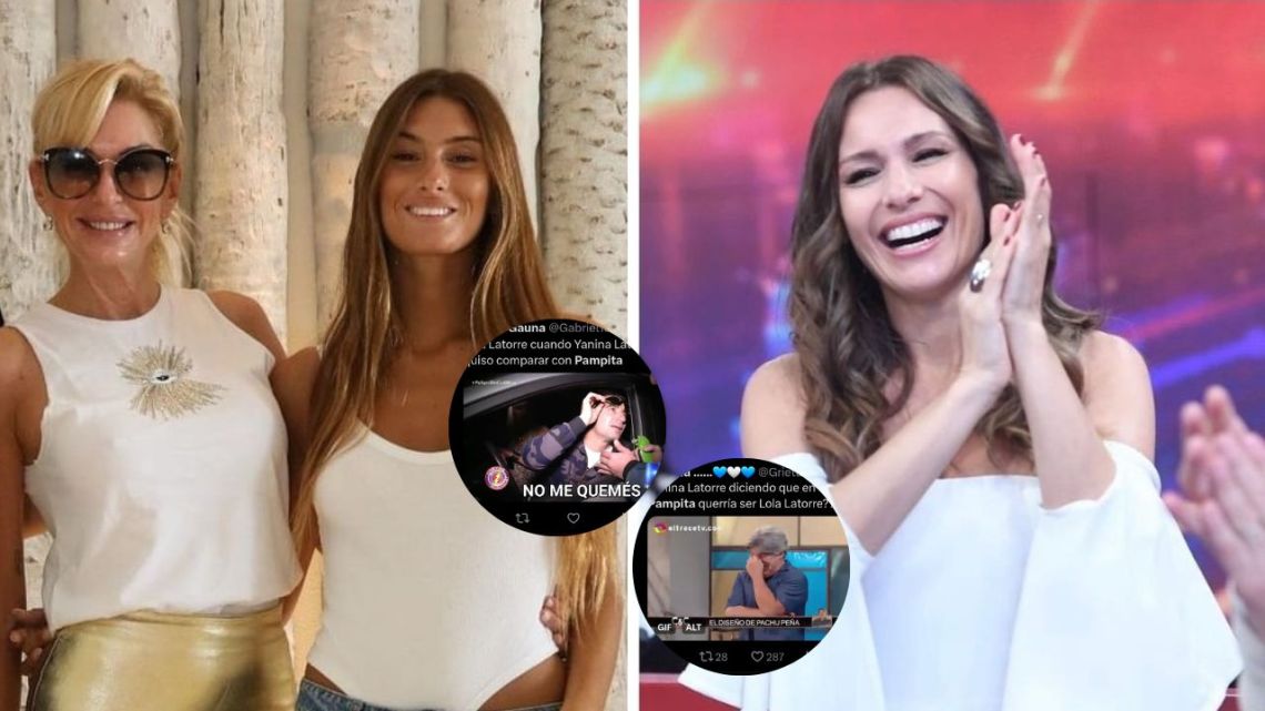 El estallido de memes que provocó Yanina Latorre al comparar a Pampita