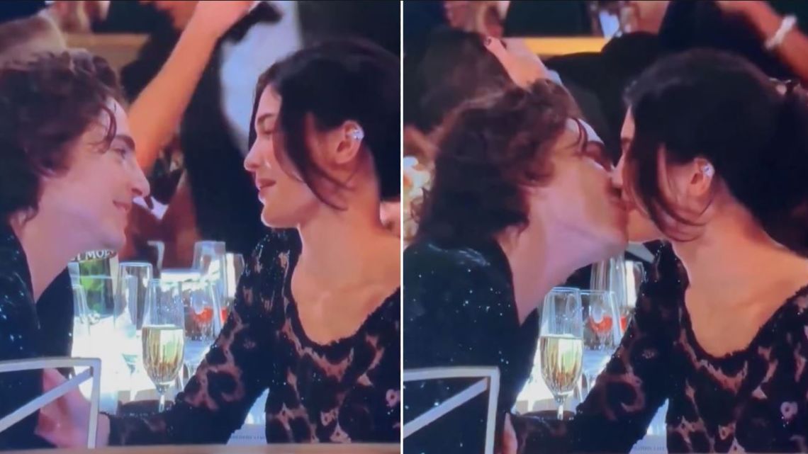 El Video De Kylie Jenner Y Timoth E Chalamet Acaramelados Durante Los