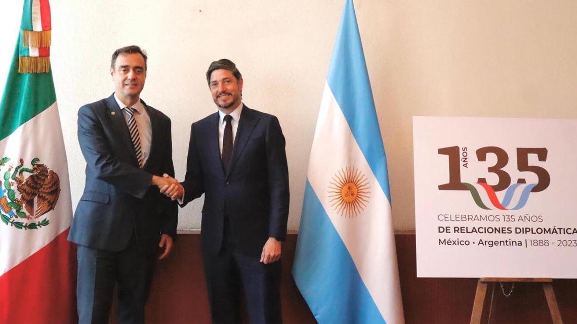 Relaciones diplomáticas entre Argentina y México se celebró la cuarta