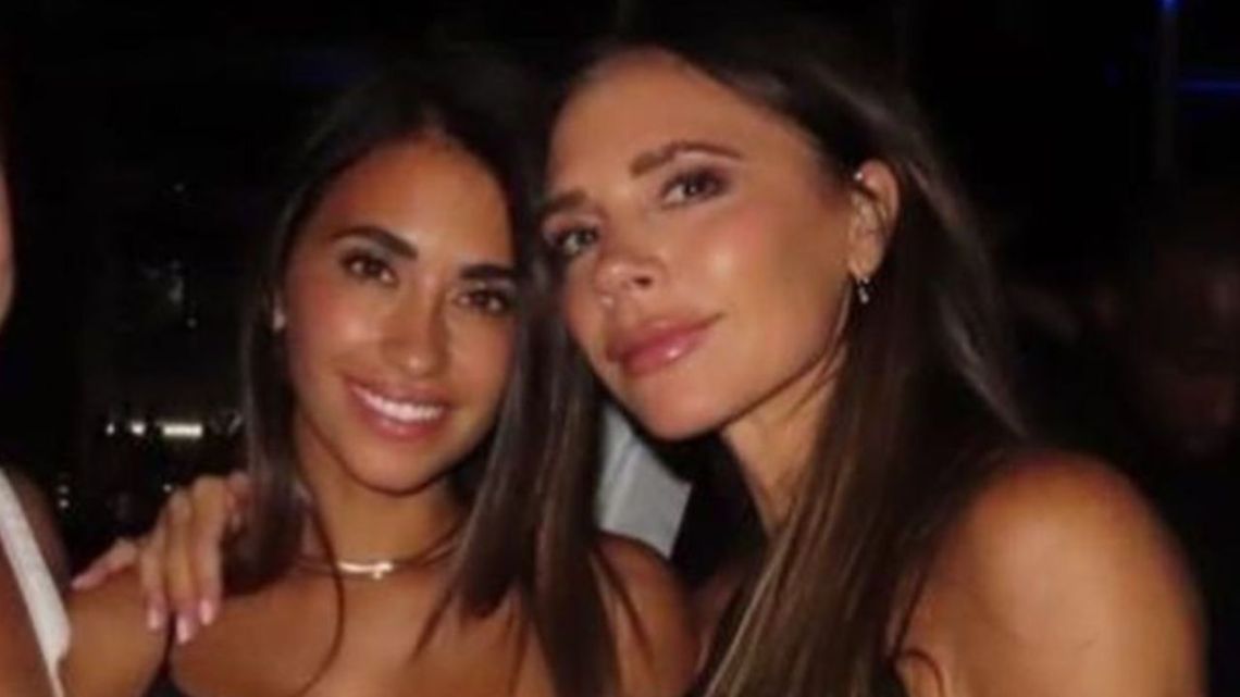 Antonela Roccuzzo subió un video de Victoria Beckham en sus redes