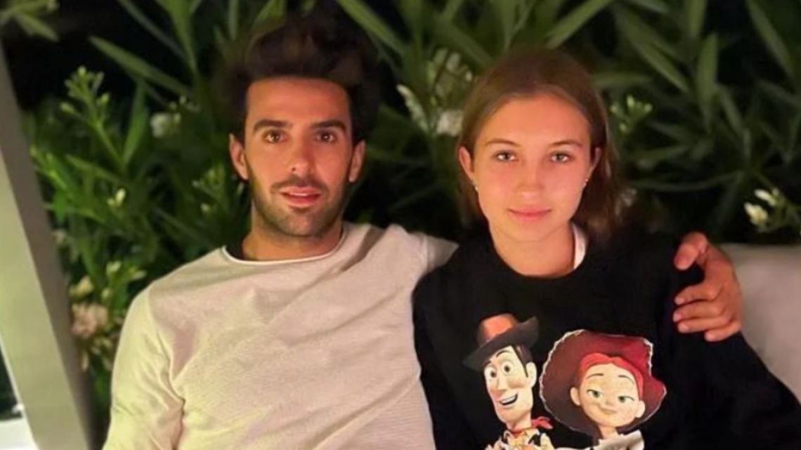 Indiana Cubero La Hija De Nicole Neumann Tuvo Un Acercamiento A Manu