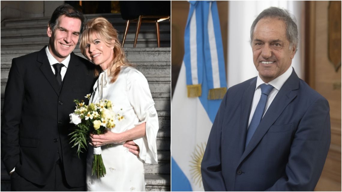 Karina Rabolini Habl De Daniel Scioli Tras Casarse Con Ignacio Castro