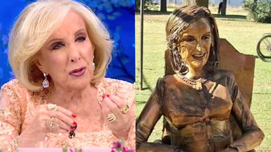 Mirtha Legrand Expres Su Descontento Con Su Estatua En Villa Ca S