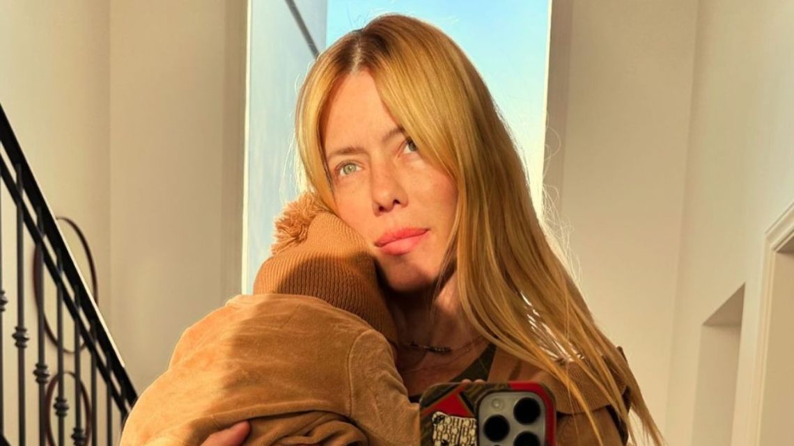 Nicole Neumann compartió el primer paseo con su hijo Cruz Urcera Caras