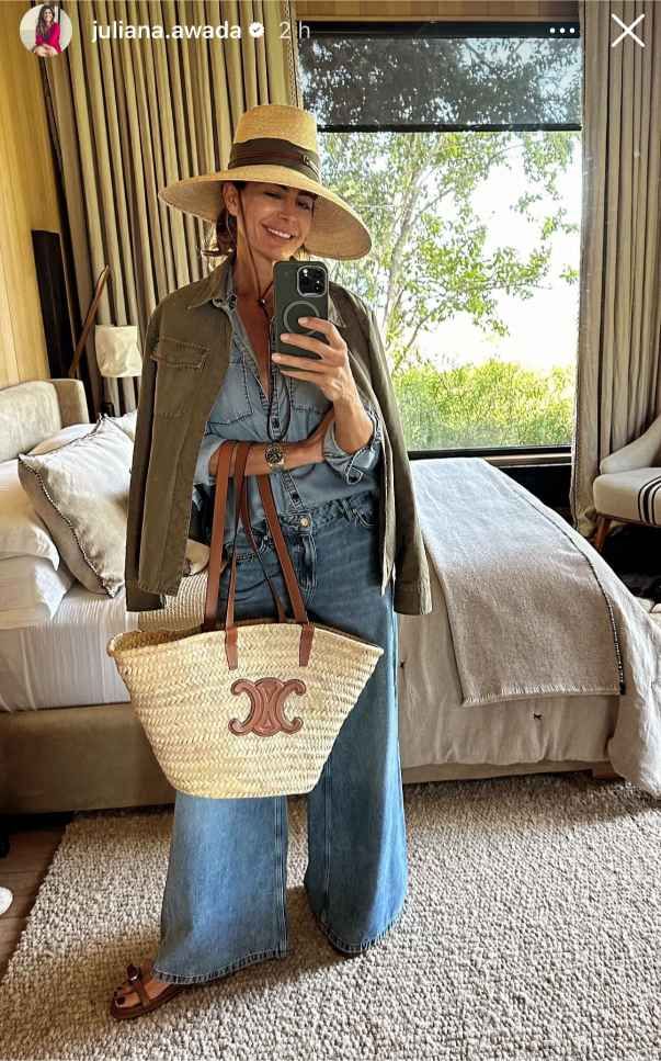 Jean M S Jean El Look Total Denim De Juliana Awada Marie Claire