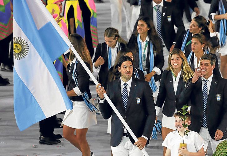 Estrella. El Luifa Scola, uno de los mejores deportistas de la historia argentina, en su momento cumbre a los 36 años. indiscutido.