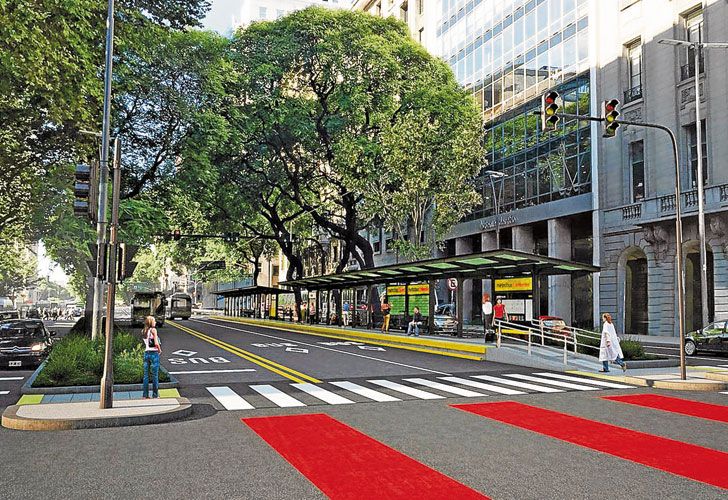 Carriles. Recorrerá casi 5 kilómetros y tendrá estaciones laterales, no en medio de las avenidas.