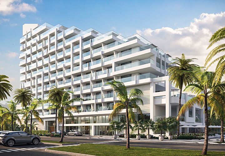 Inaugurado. El hotel Trump, en Barra de Tijuca, aloja a las autoridades del COI. Es sólo una de las inversiones en tres países con una industria inmobiliaria muy fuerte.