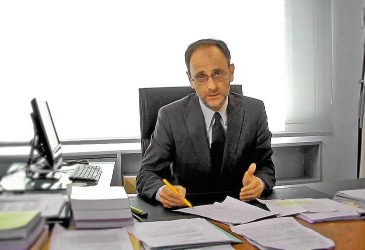 Procurador del tesoro. Carlos Balbín es el encargado de litigar en los estrados judiciales.