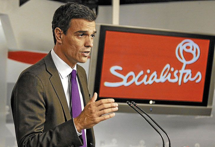 Socialista. El líder del PSOE se niega a impulsar la abstención para que Rajoy sea investido.