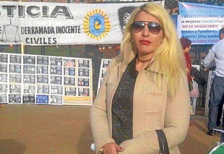Denunciante. La ex oficial Virginia Sosa dijo ante la fiscal que en los piedrazos a Macri, la Bonaerense “falló intencionalmente”.