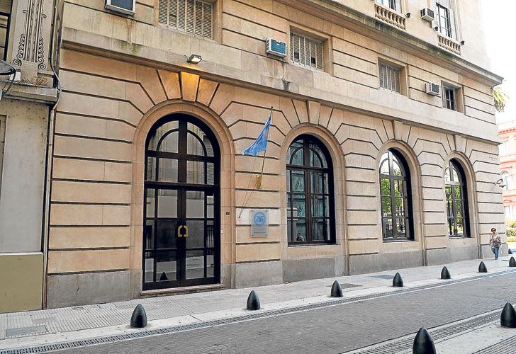 Sede central. El edificio de la AFI en la calle 25 de Mayo es el epicentro de acusaciones que afectan a sus nuevas autoridades.