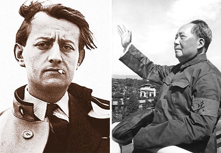 Personajes. Malraux planteó una idea de la lucha política que de alguna manera pudo verse en la ética de la Revolución Cultural china. Una mirada de lo humano, donde la condición de héroe tiene que ver más con la historia que con virtudes especiales. Algo que sedujo a muchos intelectuales de su tiempo.