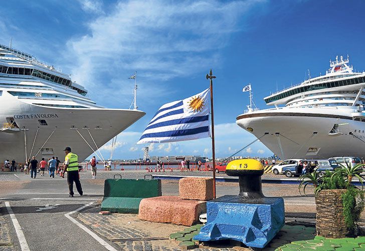 MONTEVIDEO. La iniciativa surgió de un frigorífico isleño que exportará su producción ovina a través del puerto.