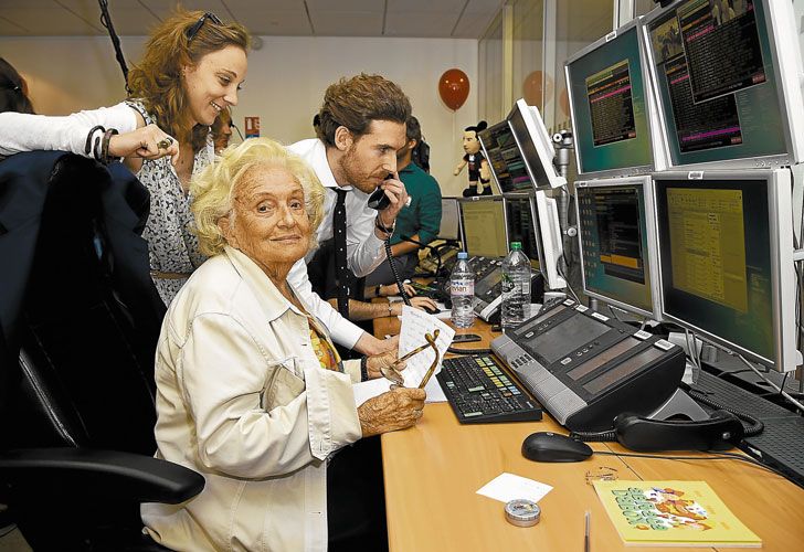 Ella. Bernadette Chirac, de 83 años, internada en el mismo hospital donde se recupera su marido.