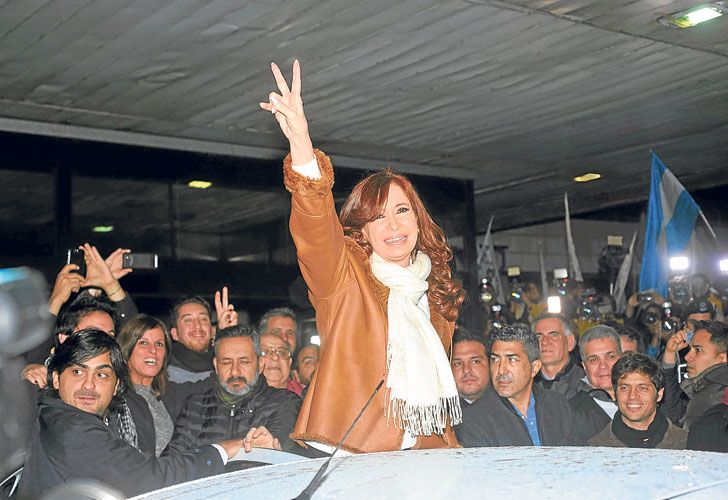 Construccion. La ex jefa de Estado intensificó su actividad política en el Conurbano bonaerense.