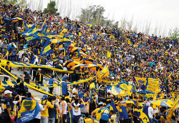 Coparon Mendoza. El domingo pasado, ante Godoy Cruz, pudieron entrar los hinchas de Boca. Todo porque al local le convenía.