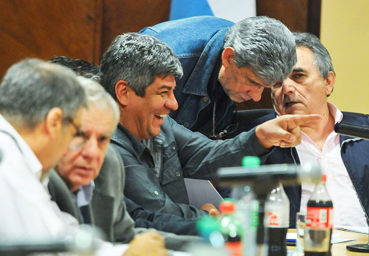 Malestar. Las críticas de Pablo Moyano a la CGT generaron malestar en el triunvirato. El líder de Camioneros amenazó con no seguir.
