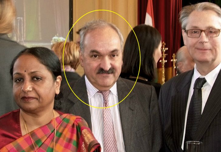 Villagra Delgado (centro) se convierte así en el segundo de Cancillería. En la foto, junto a diplomáticos indios en Australia.