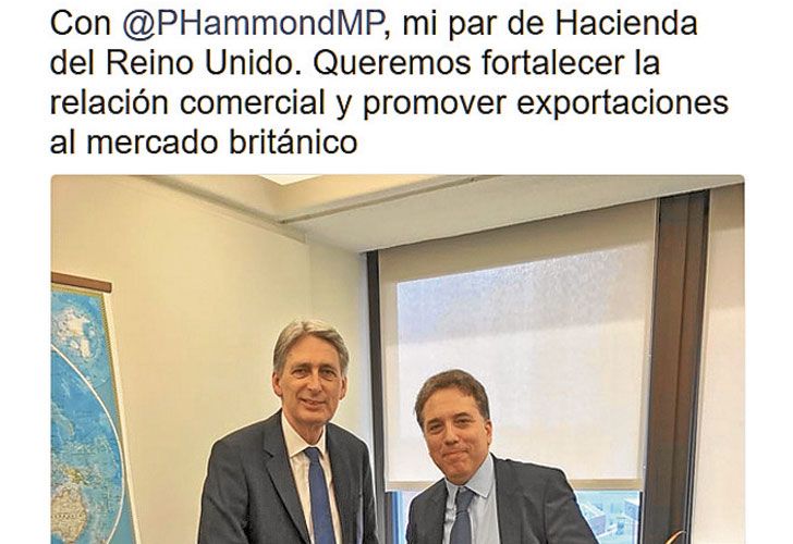 Gobernar es tuitear. Dujovne “cubrió” su participación en Washington en @NicoDujovne. Cabrera, en fábricas a través de @cabrerafran. Y Frigerio se mostró en Entre Ríos con Macri con su cuenta @frigeriorogelio.