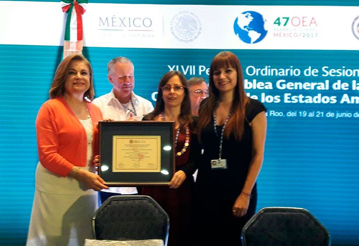 La OEA distinguió la tarea de la Defensoría del Público por la promoción de la equidad de género