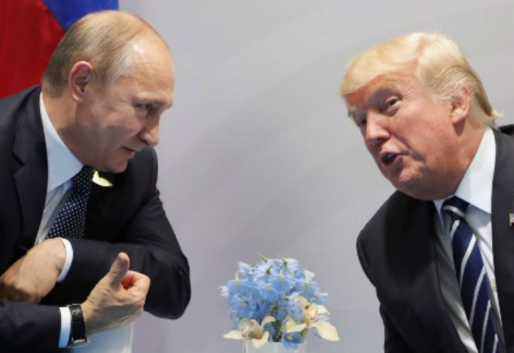 Putin y Trump. Por primera vez, ambos lÃ­deres se reunieron cara a cara, en el marco del G20.