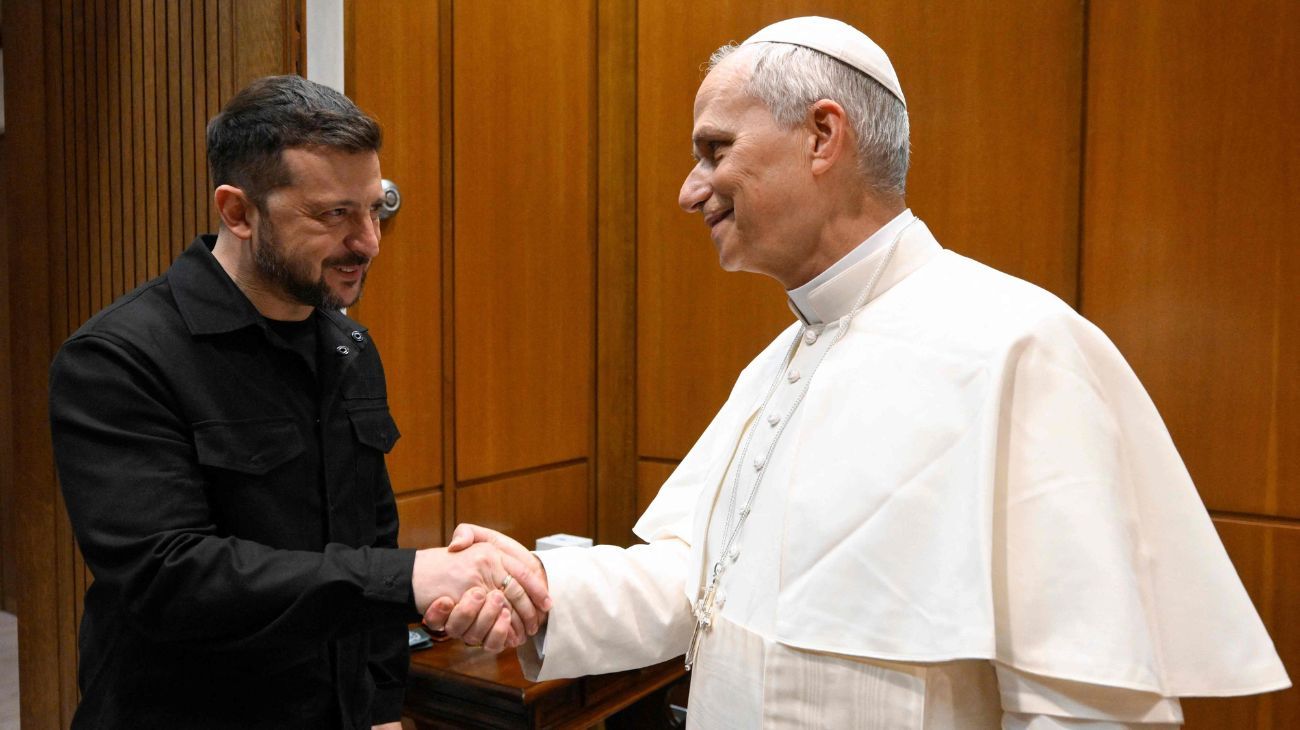 Zelensky Papa León