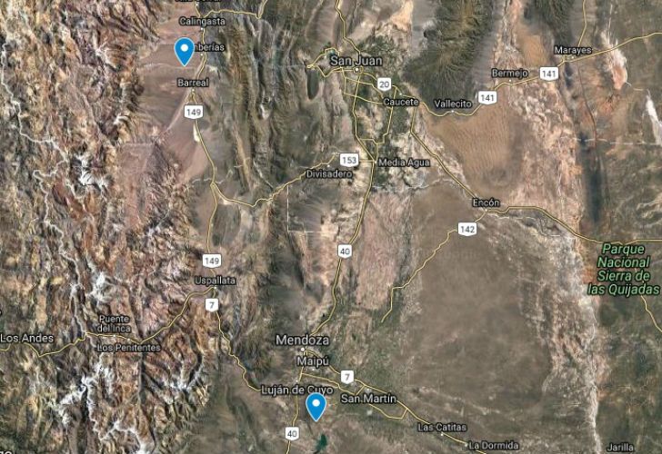 Un fuerte temblor se sintió en Mendoza Un fuerte temblor se sintió en Mendoza