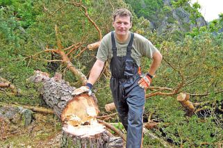 Lars Mytting y la nueva vida en los bosques