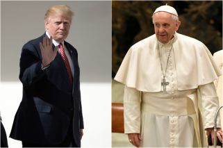 Francisco le declara la guerra a Trump