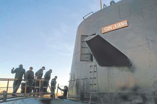 La grieta submarina