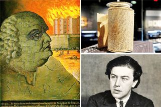 Sade y Breton, tesoros nacionales franceses