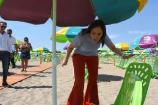 Las playas que inauguró la gobernadora Vidal arrancaron el año con una gran afluencia de público.